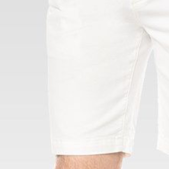 PAIGE Men's Thompson Cotton Flat-Front Shorts - 33 - Picture 13 of 13
